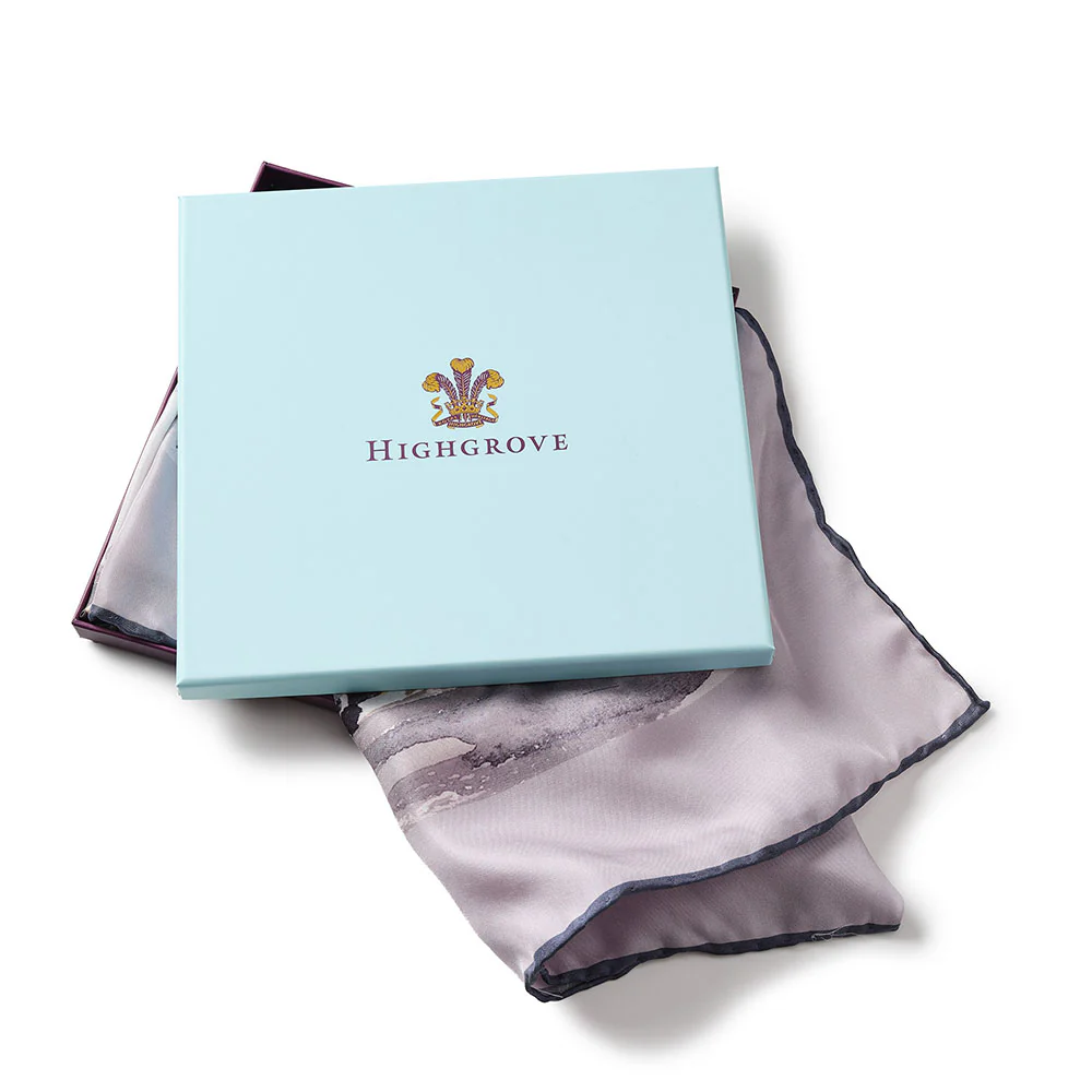 Exclusive Highgrove 'West Side of Highgrove House' Silk Scarf - Image 3