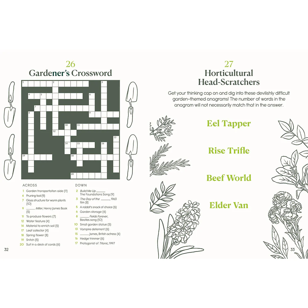 Garden Lover's Puzzle Book - Image 2