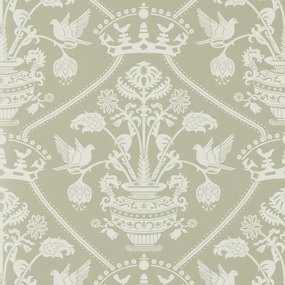 Highgrove Damask Wallpaper (Various Colours) - Image 5