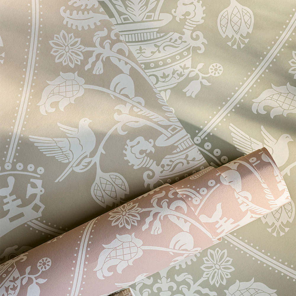 Highgrove Damask Wallpaper (Various Colours) - Image 8