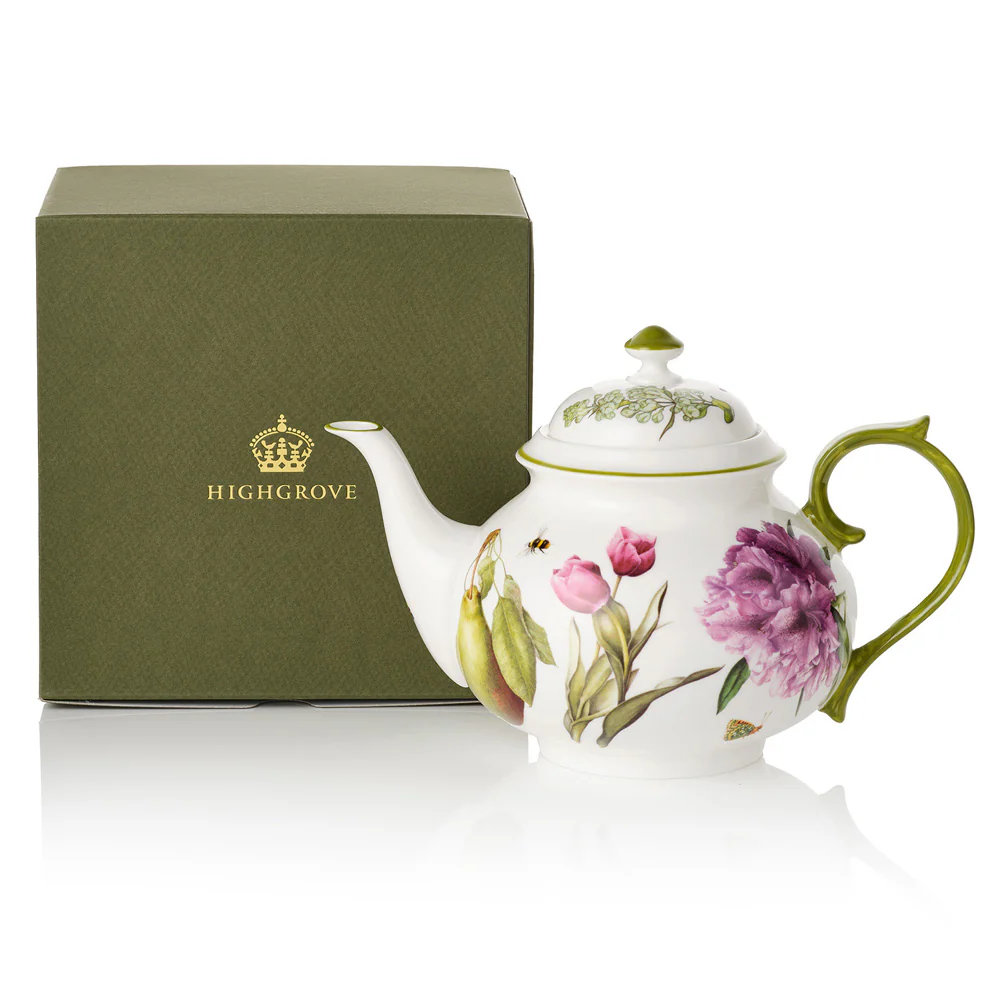Highgrove Gardens Fine Bone China Teapot - Image 3