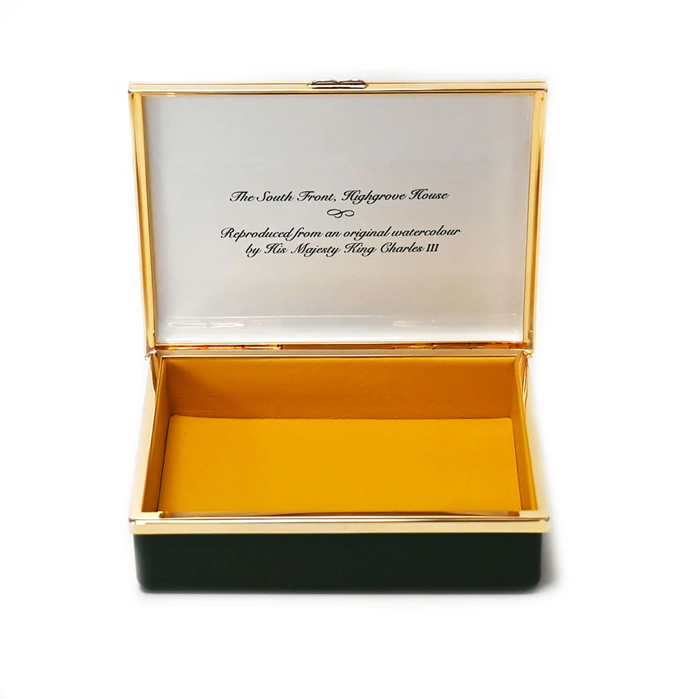 Highgrove South Front Large Enamel Trinket Box - Image 2