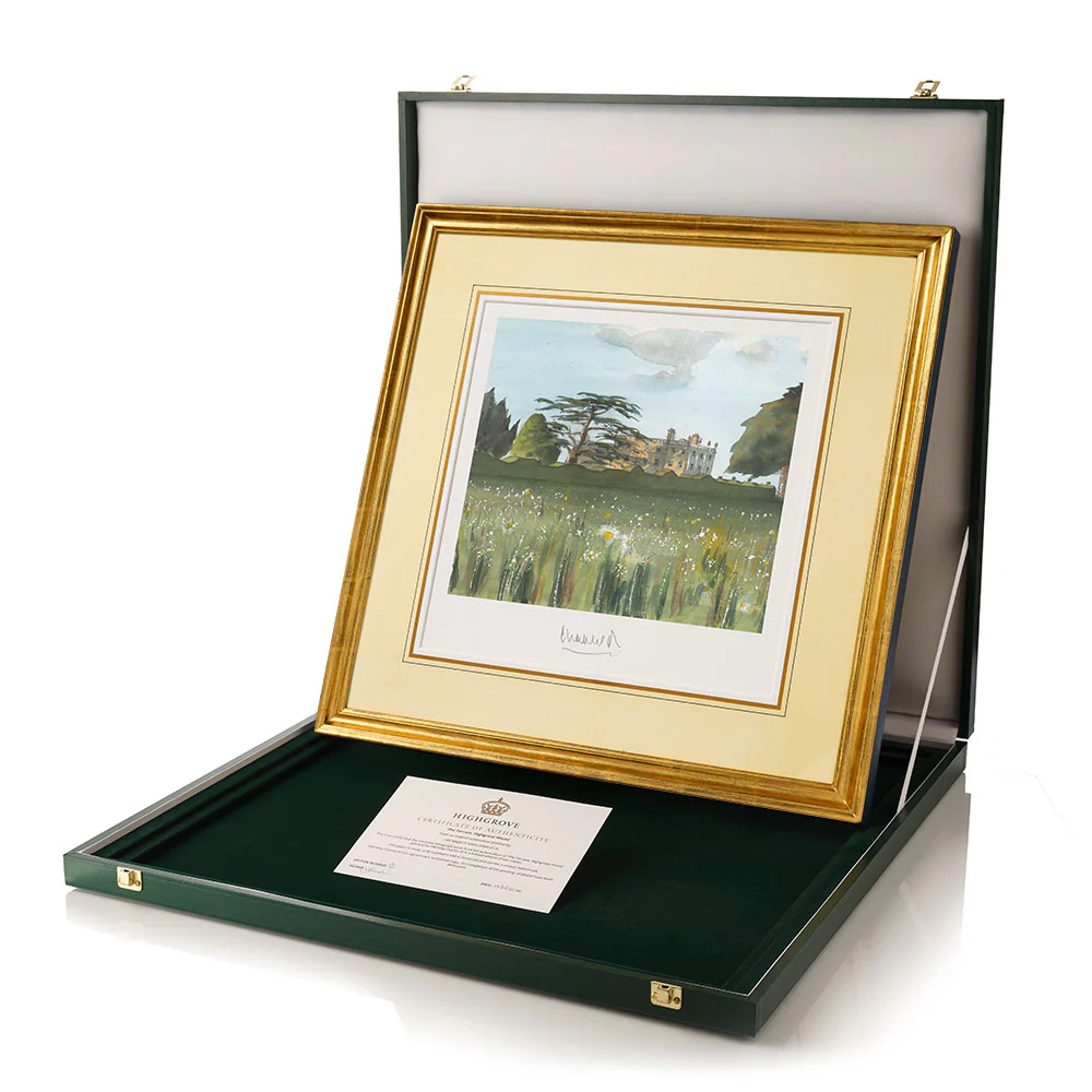 'Highgrove House, A View from the Wildflower Meadow' Limited-Edition Lithograph - Image 2
