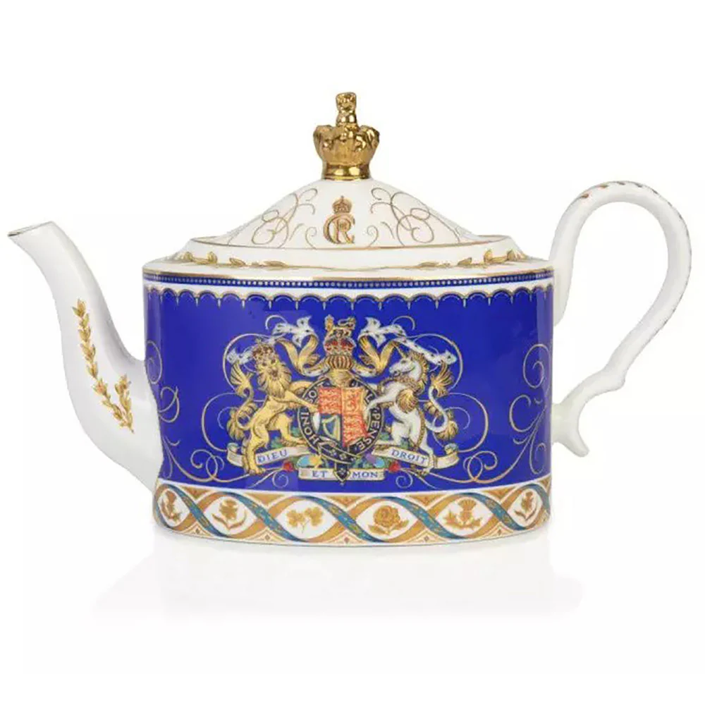 Royal Collection Coronation Fine Bone China Teapot - Image 2