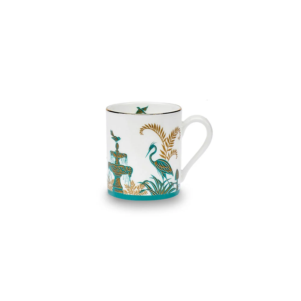 Royal Gardens Fine Bone China Espresso Cup and Saucer - Image 3