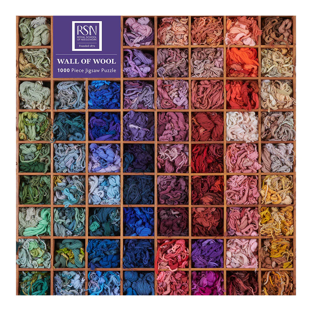 Royal School of Needlework Wall of Wool Jigsaw Puzzle - Image 2
