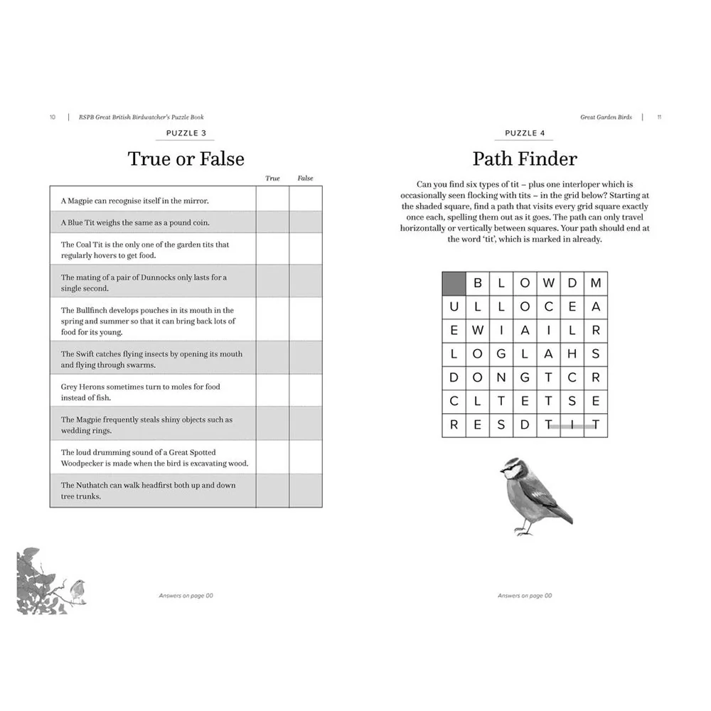 RSPB Great British Birdwatcher's Puzzle Book - Image 4
