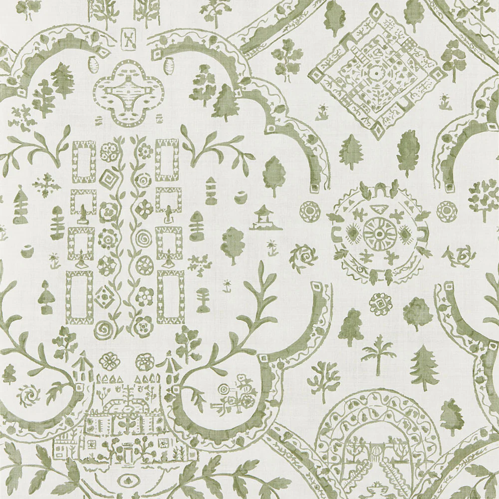 Topiary View Wallpaper (Various Colours) - Image 6