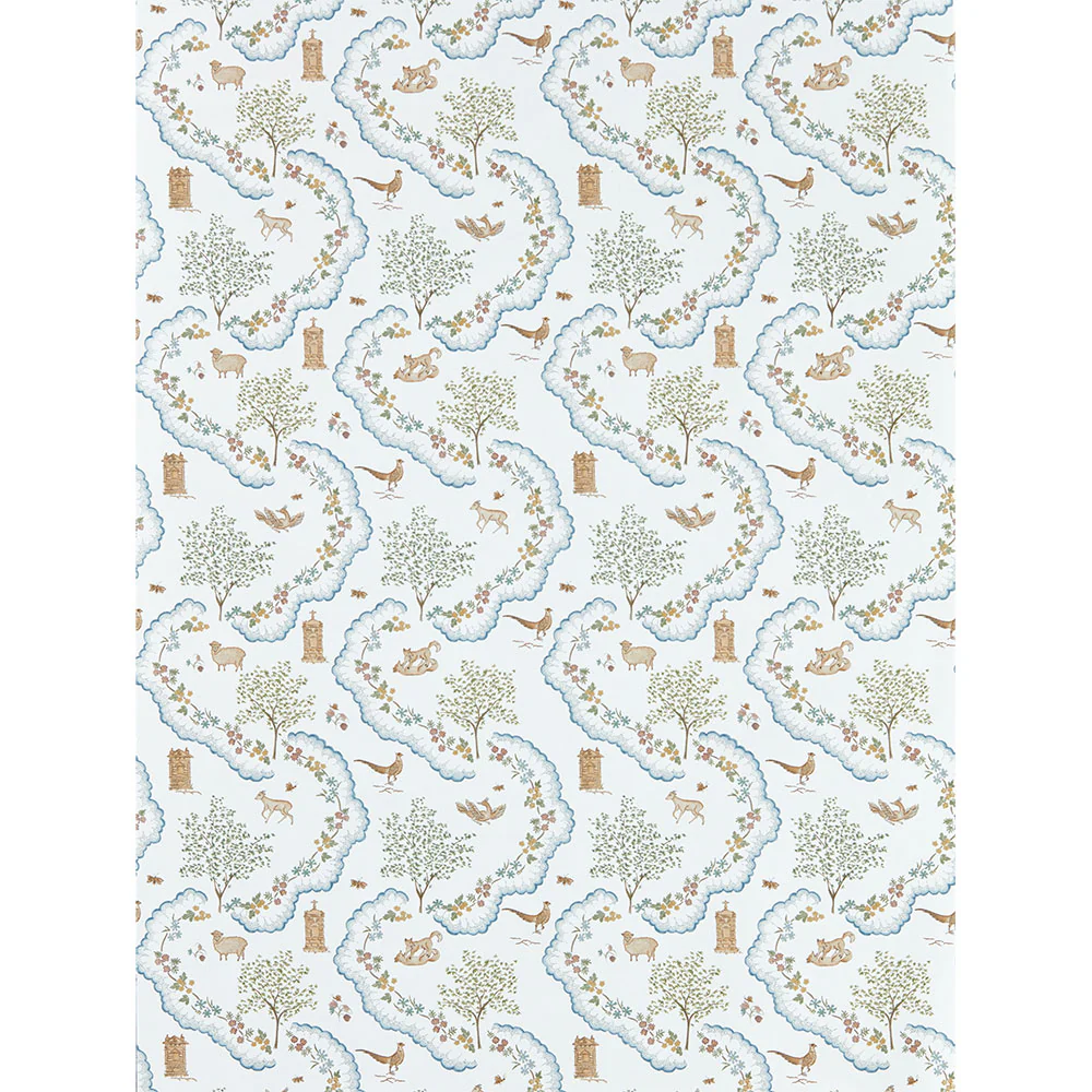 Wildflower Meadow Wallpaper (Various Colours)